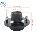 Spindle 6 on 5.5" Trailer Idler Hub Kit for 6000lbs Axles (Includes Bearing Kit)
