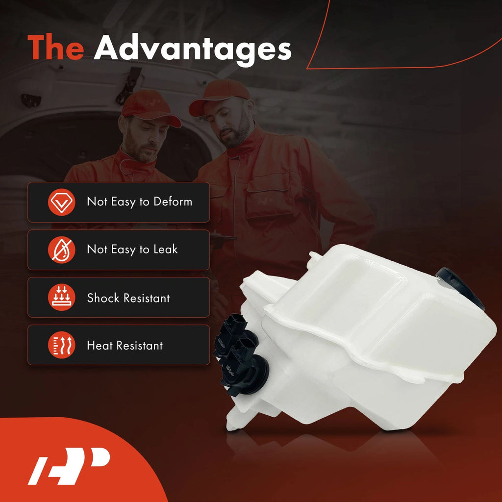 Windshield Washer Reservoir with Cap & Pump for Toyota Prius (2004-2009)