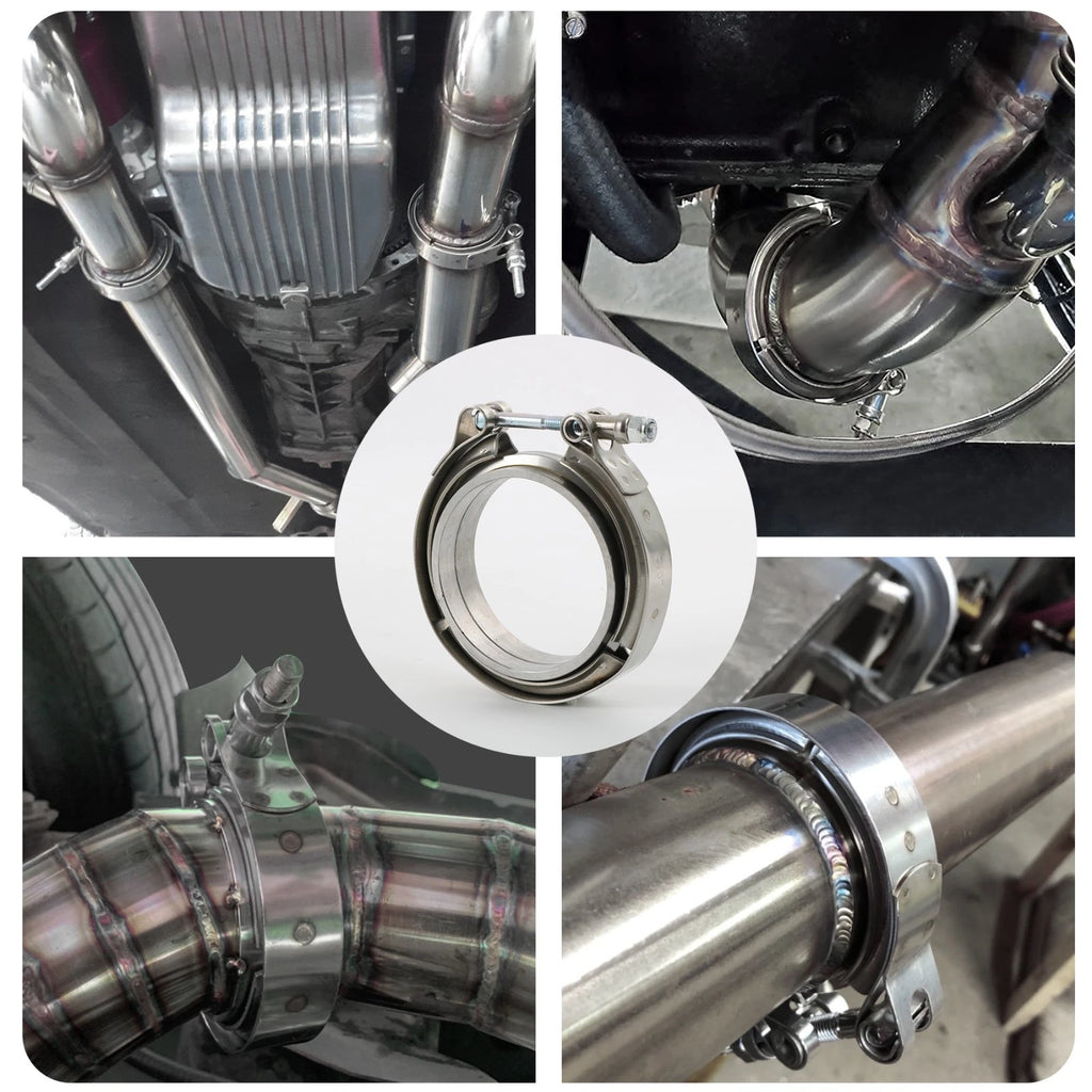 2.25'' Flange Clamp Kit for Turbo Exhaust (Fit Various Models)