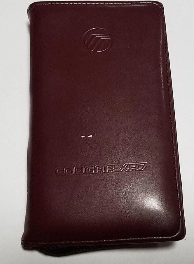Owners Manual for Mercury Cougar XR7 (1996)