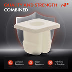 30Pcs 6mm Square Nylon Screw Grommet Clips for Honda