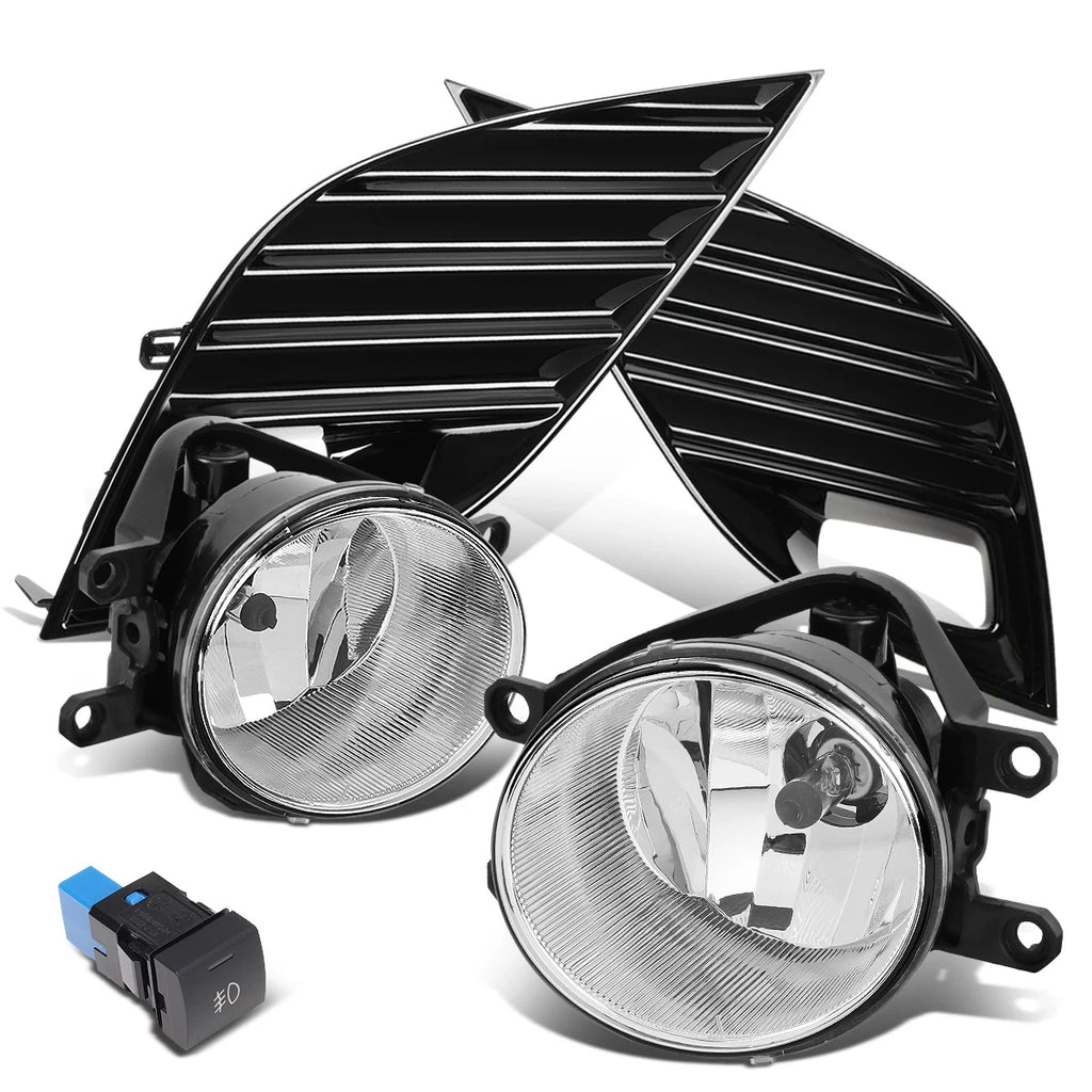 Fog Light Lamp Set for Toyota Camry SE XSE (2018–2020) OE Style w/ Bezel+Switch