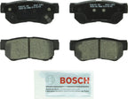 Rear Brake Kit 284mm Disc Rotors & Bosch Ceramic Pads for Hyundai Sonata, Kia Optima