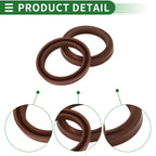 Set of 5 Oil Seal Rotary Shaft Seal FKM Rubber 28x36x4.5mm