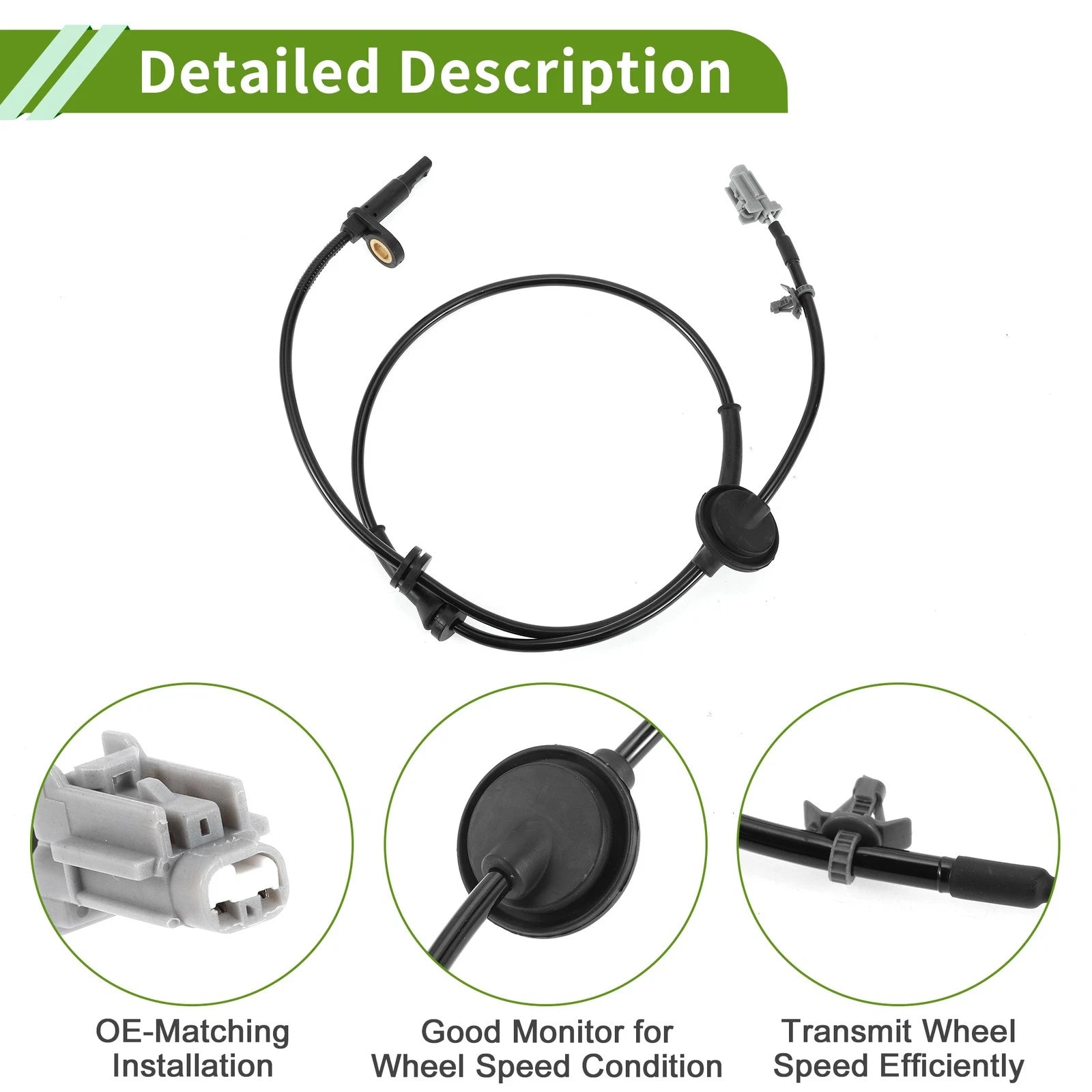 ABS Wheel Speed Sensor No. 479109Y000 for Nissan Teana J31 (2003–2008)