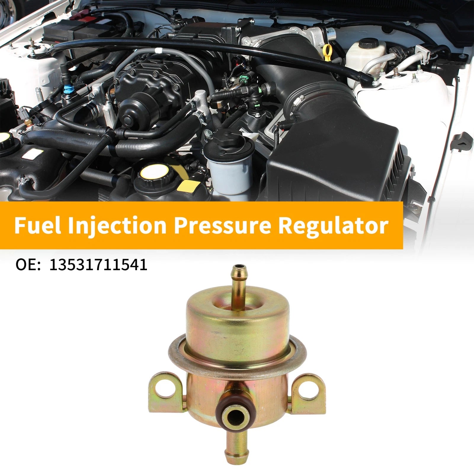 Fuel Pressure Regulator for BMW 318i 325i 535i M3 M5 M6 (1984–1993) No. 13531711541