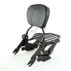 Backrest Pad Sissy Bar Rack for Harley Touring (2009–2013)