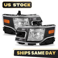 Halogen Headlights Set of 2 for Ford Flex (2013–2019) DA8Z13008C