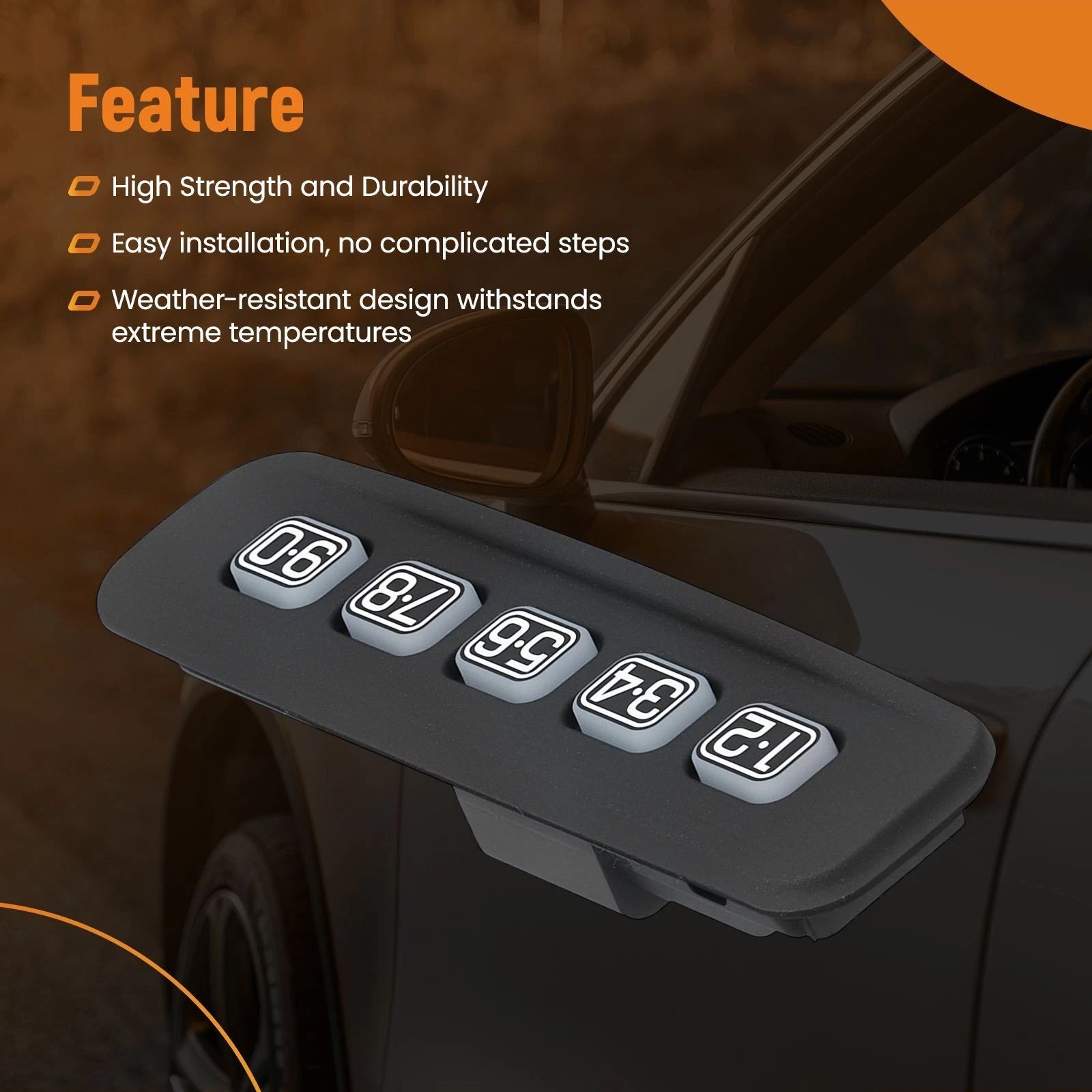 Keyless Entry Keypad for Ford Explorer F-450 F-550 (2000–2023) 8L8Z14A626AA