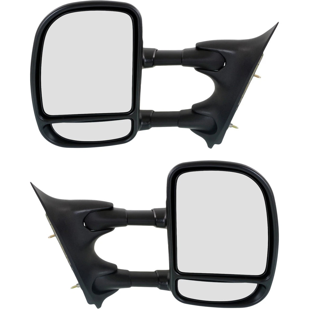Tow Mirror Set for Ford F-350 Super Duty (1999–2010) Extendable