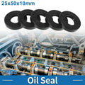 Set of 5 Oil Seal Rotary Shaft Seal 25x50x10mm for Various Models