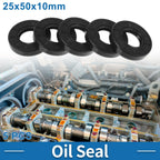 Set of 5 Oil Seal Rotary Shaft Seal 25x50x10mm for Various Models