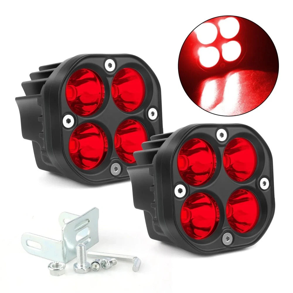 2Pcs 3" 40W LED Cube Pods Work Light for Offroad SUV (Universal)