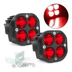 2Pcs 3" 40W LED Cube Pods Work Light for Offroad SUV (Universal)
