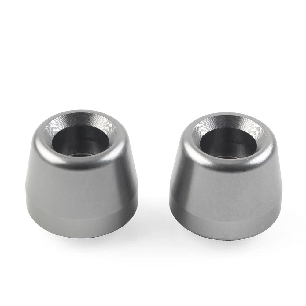 1 Pair CNC Handlebar Grips Bar End Slider Cap for Yamaha YZF-R1 (2015–2023)
