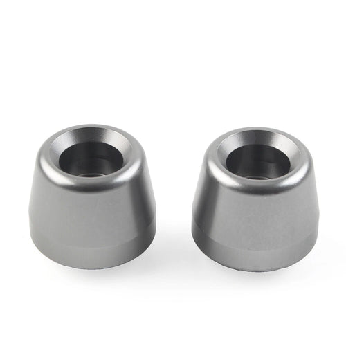 1 Pair CNC Handlebar Grips Bar End Slider Cap for Yamaha YZF-R1 (2015–2023)