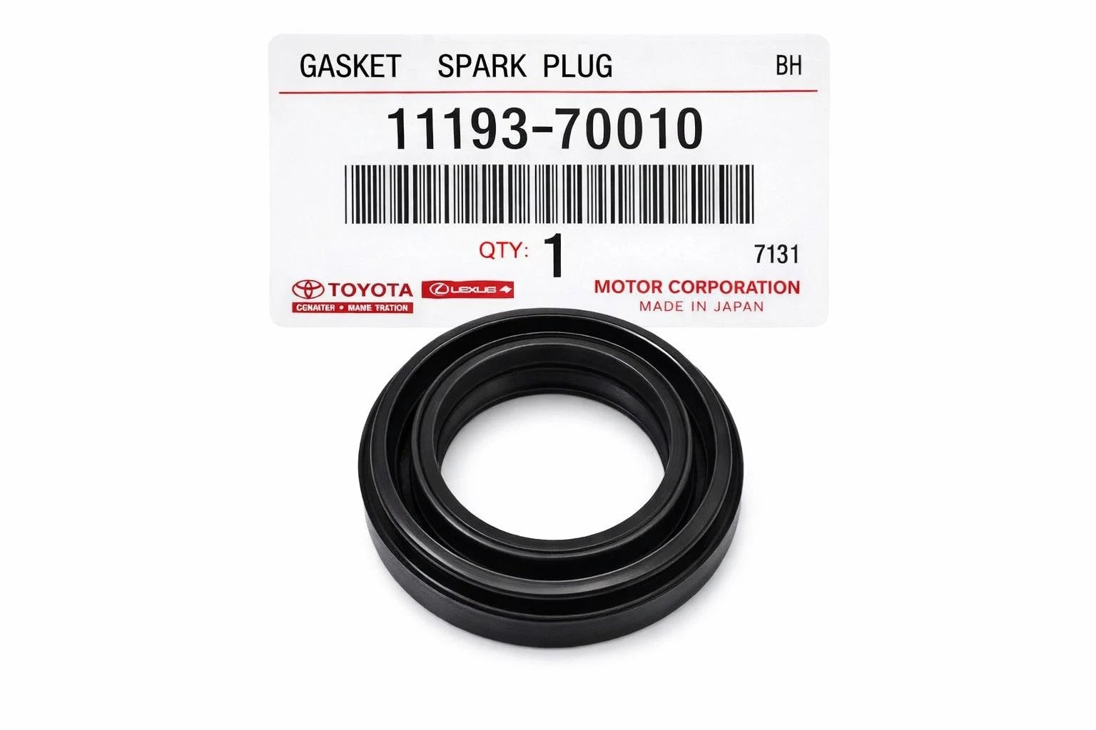 Genuine OEM Spark Plug Tube Seal for Toyota 4Runner, Tundra, Camry (2000–2023) 1119370010