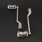2PC Toe Shift Lever Foot Peg for Harley-Davidson FL Softail Trike