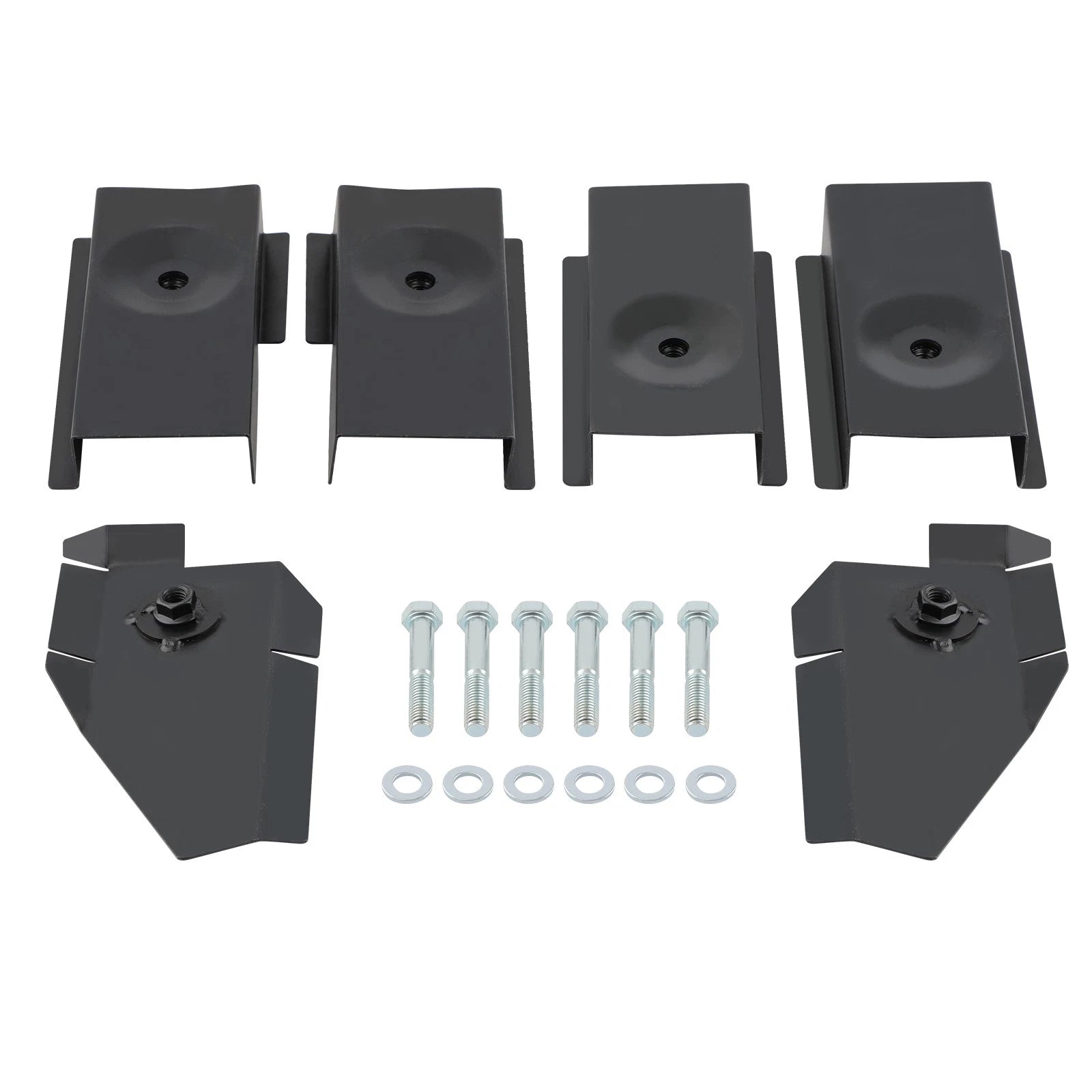 Tub Body Mount Repair Set Front Rear Middle for Jeep Wrangler TJ (1997–2006)