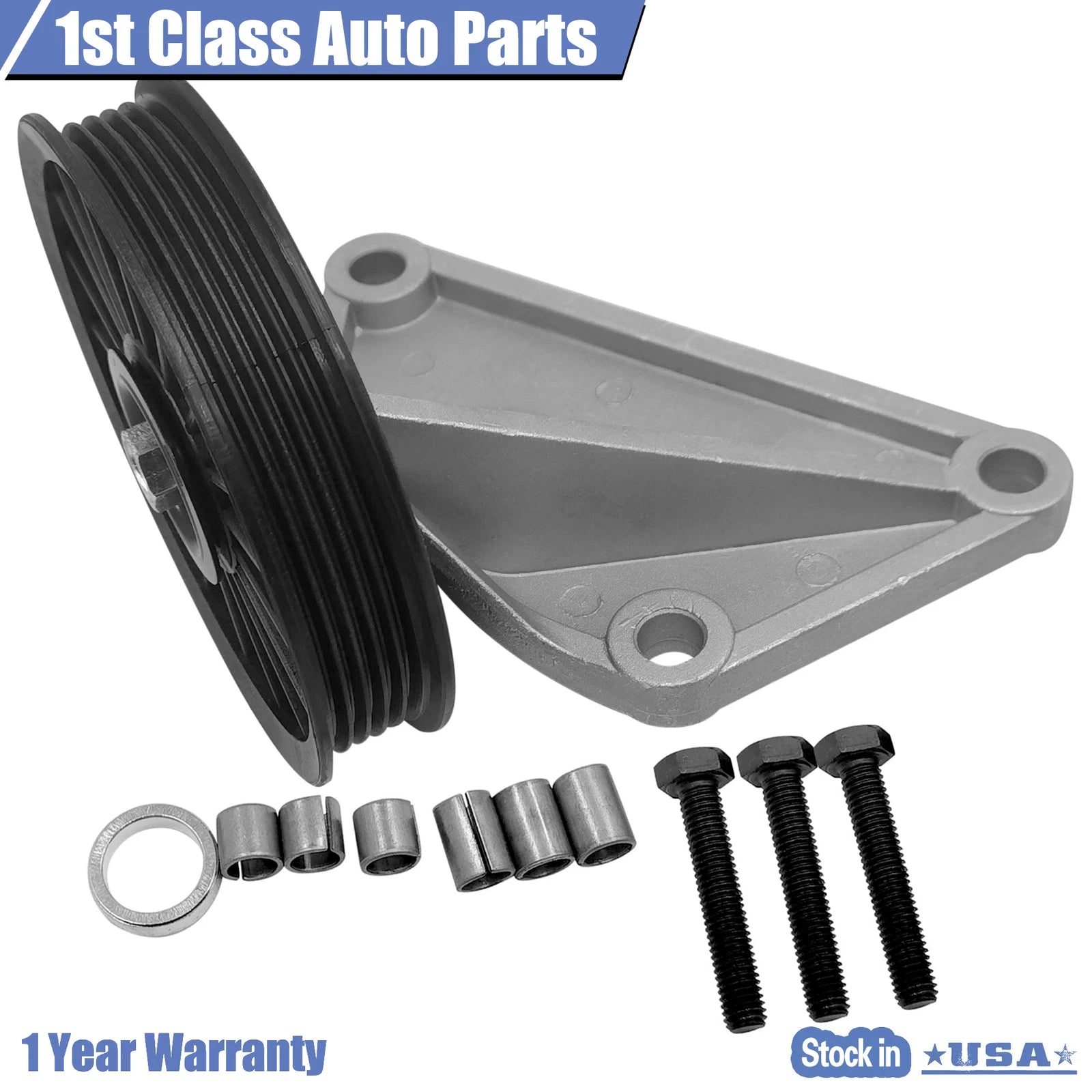 A/C Compressor Bypass Pulley for Mercury Topaz, Ford Tempo (1992–1994)