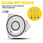 Blow Off Valve Plate Spacer for Honda Civic (2015–2021) BOV Silver Adapter