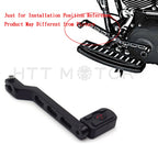 1pc Black Skull Toe Shift Lever for Harley Road King (1988–2018)