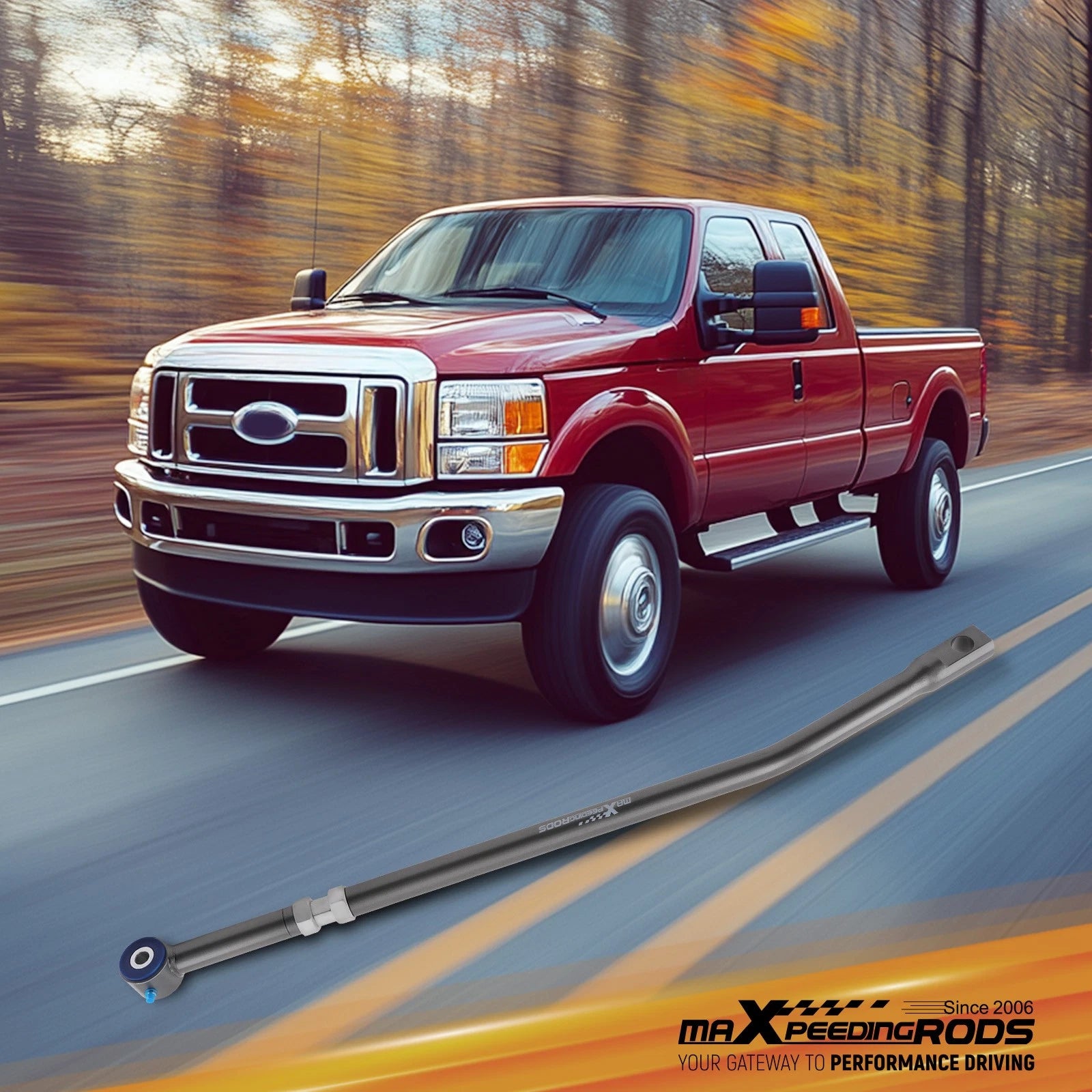 Adjustable Front Track Bar for Ford F250 F350 4WD Super Duty (2005–2007)