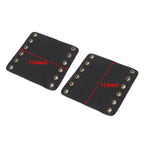 22mm Leather Hand Grips Covers for Harley Cafe Racer