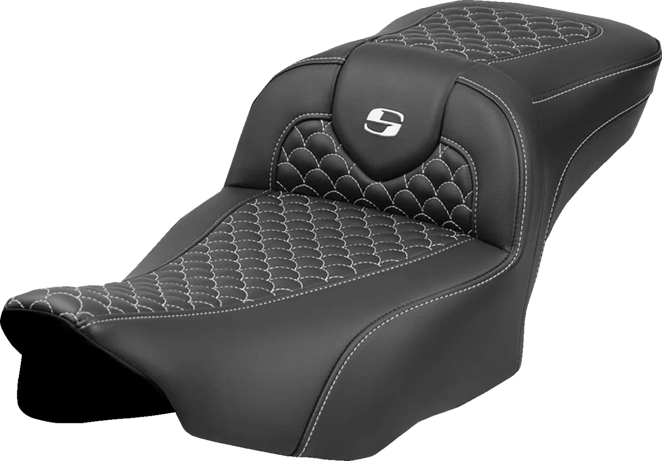 SADDLEMEN Roadsofa Extended Reach Seat for Harley Davidson