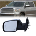 Power Folding Signal Driver Side Mirror for Toyota Tundra Sequoia (2007–2021)