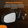 Side Mirror for Toyota RAV4 Limited (2013–2014) 879400R100G0, Turn Signal