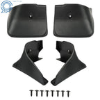 Set of 4 Mud Flaps for Toyota Corolla (2009-2013)