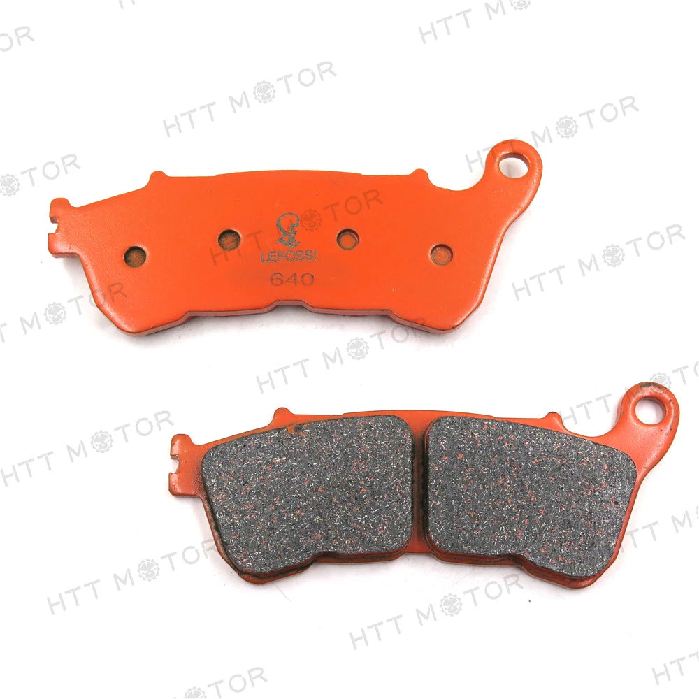 Carbon Ceramic Brake Pads for Harley XL883L Sportster, XL1200T (FA640)