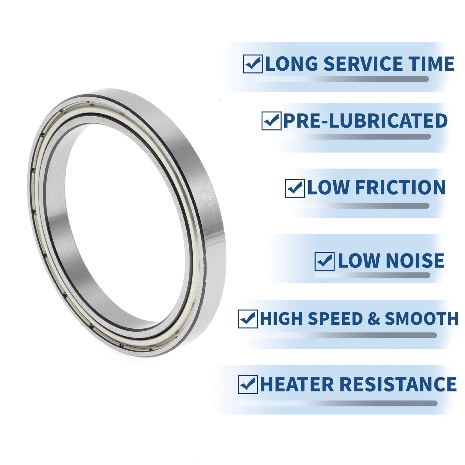Deep Groove Ball Bearing P6 for Scooter Skateboard Wheel (70x90x10mm)