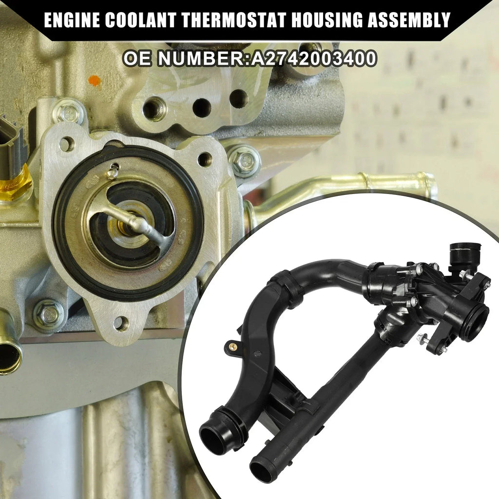 Engine Coolant Thermostat Housing for Mercedes-Benz E300 (2008-2021)
