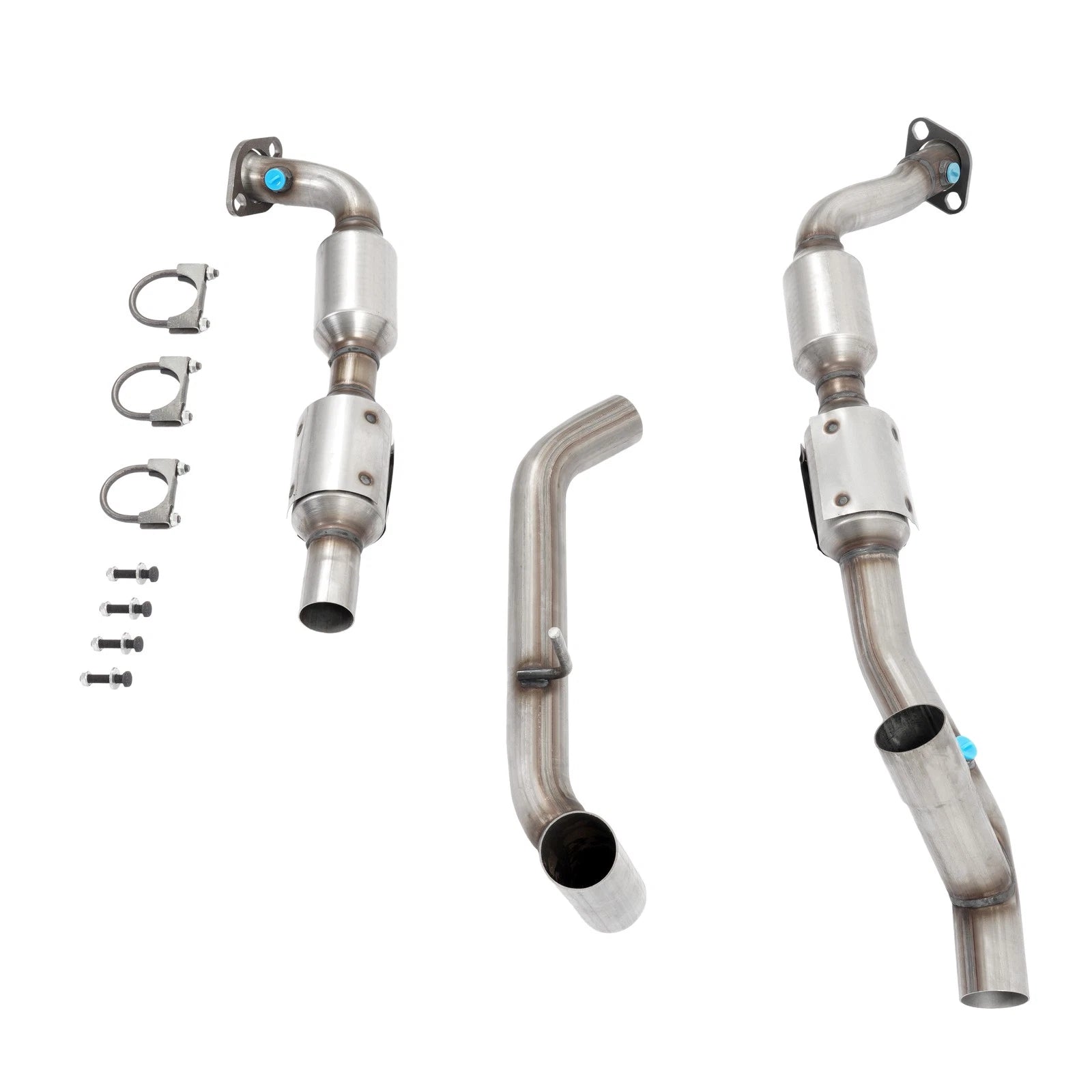Set of 2 Catalytic Converters for Ford F-150 5.4L V8 1998–2000