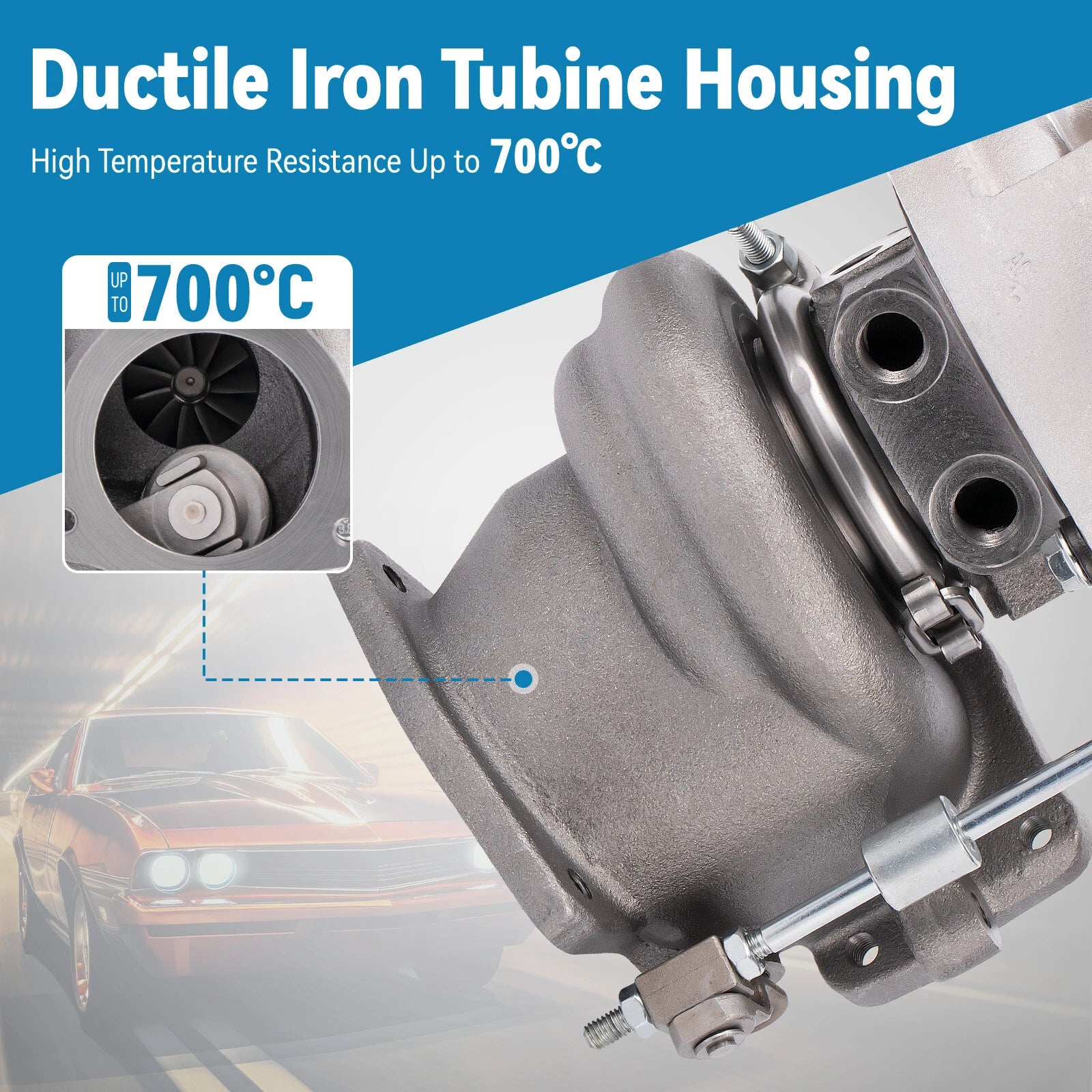Turbocharger for Mini Cooper SX (R60 R61) (2010-2015)