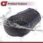 Gear Shift Knob Cover for Honda Inspire Blue Faux Leather (2000-2001)