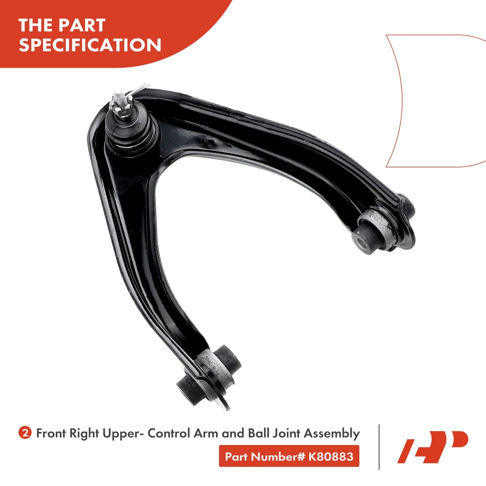 6X Front Upper Control Arm Ball Joint Tie Rod for Honda CR-V (1997–2001)