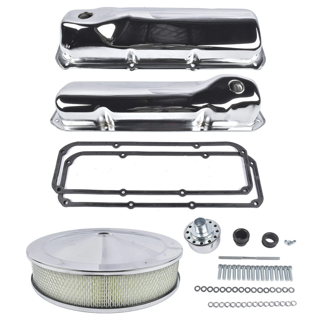 Engine Valve Cover Set for Ford 351C (14" Air Cleaner)