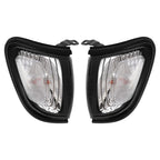 Turn Signal Corner Lights for Toyota Tacoma (2001–2004) LH & RH Black Trim