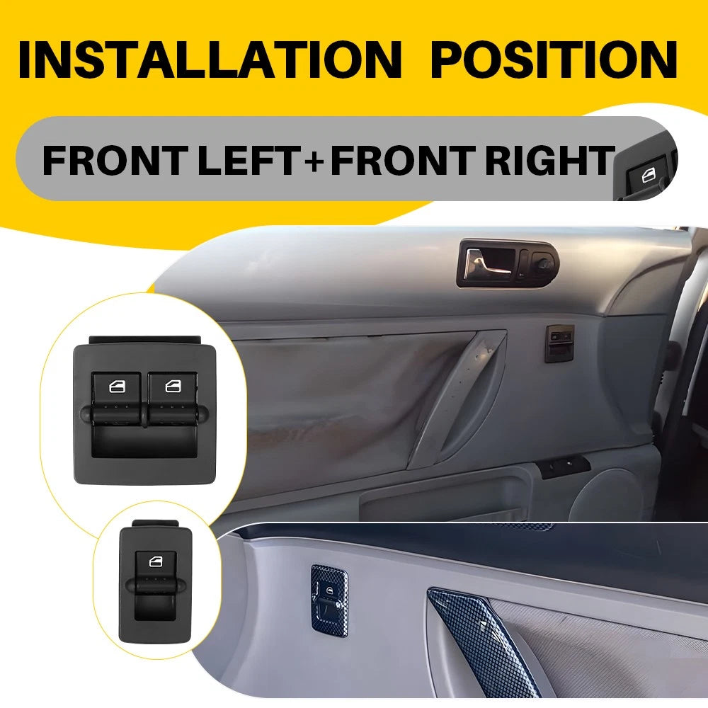Power Window Switch for Volkswagen Beetle (1998-2010) Front Left/Right