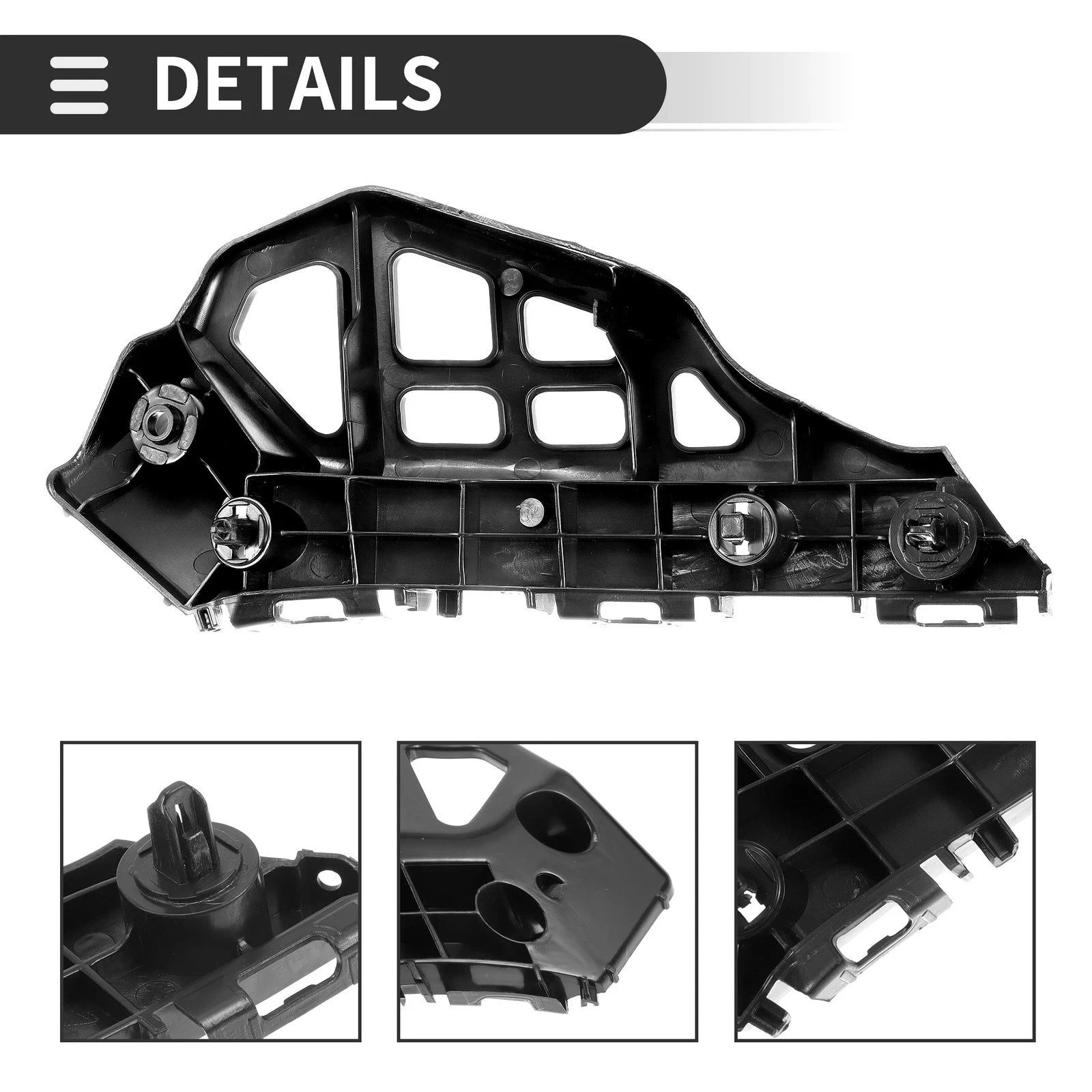 1pc Left Front Bumper Retainer Bracket No. 5253612130 for Toyota Corolla iM (2017–2018)