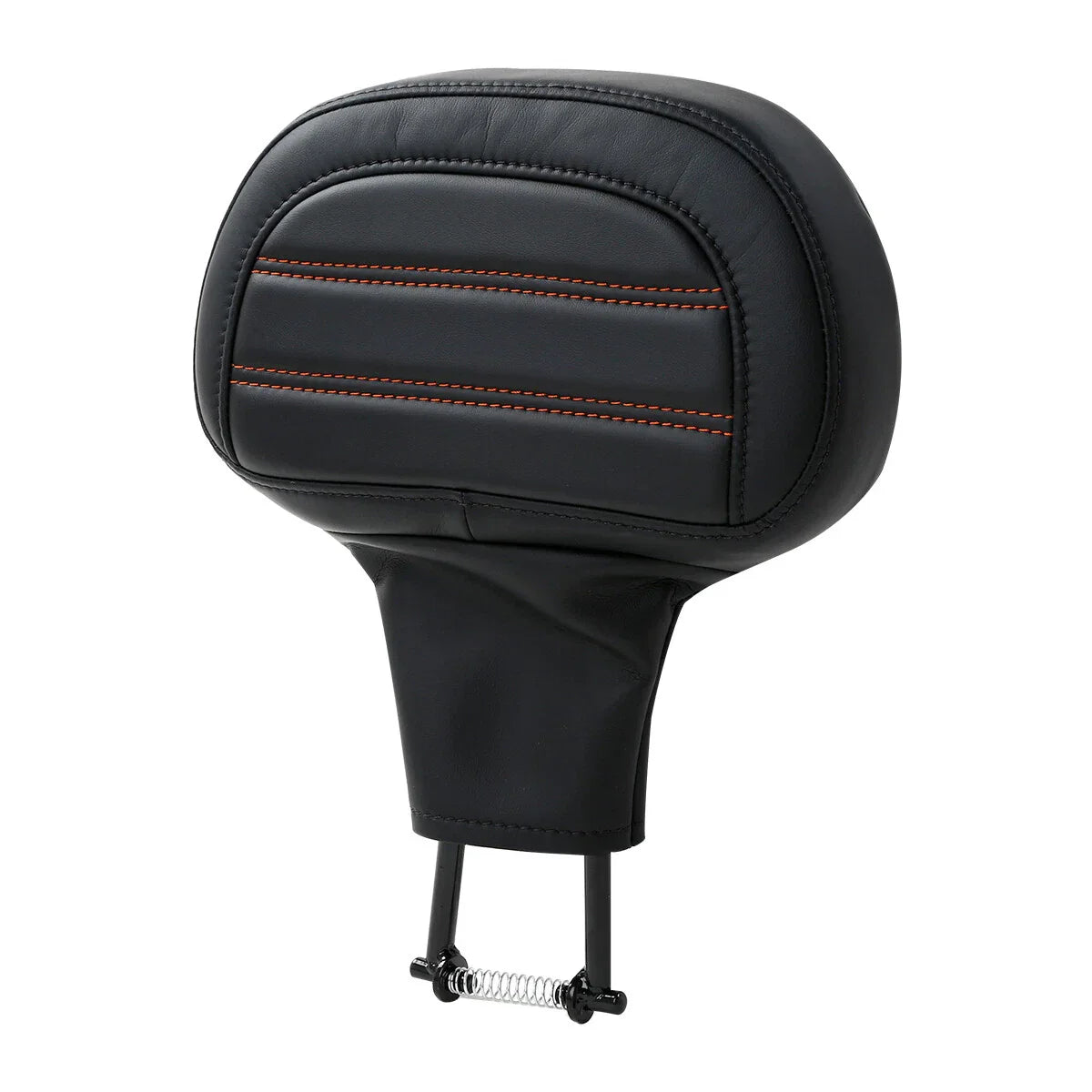 Front Driver Backrest Pad Black for Harley Touring CVO Street Glide (2014-2023)