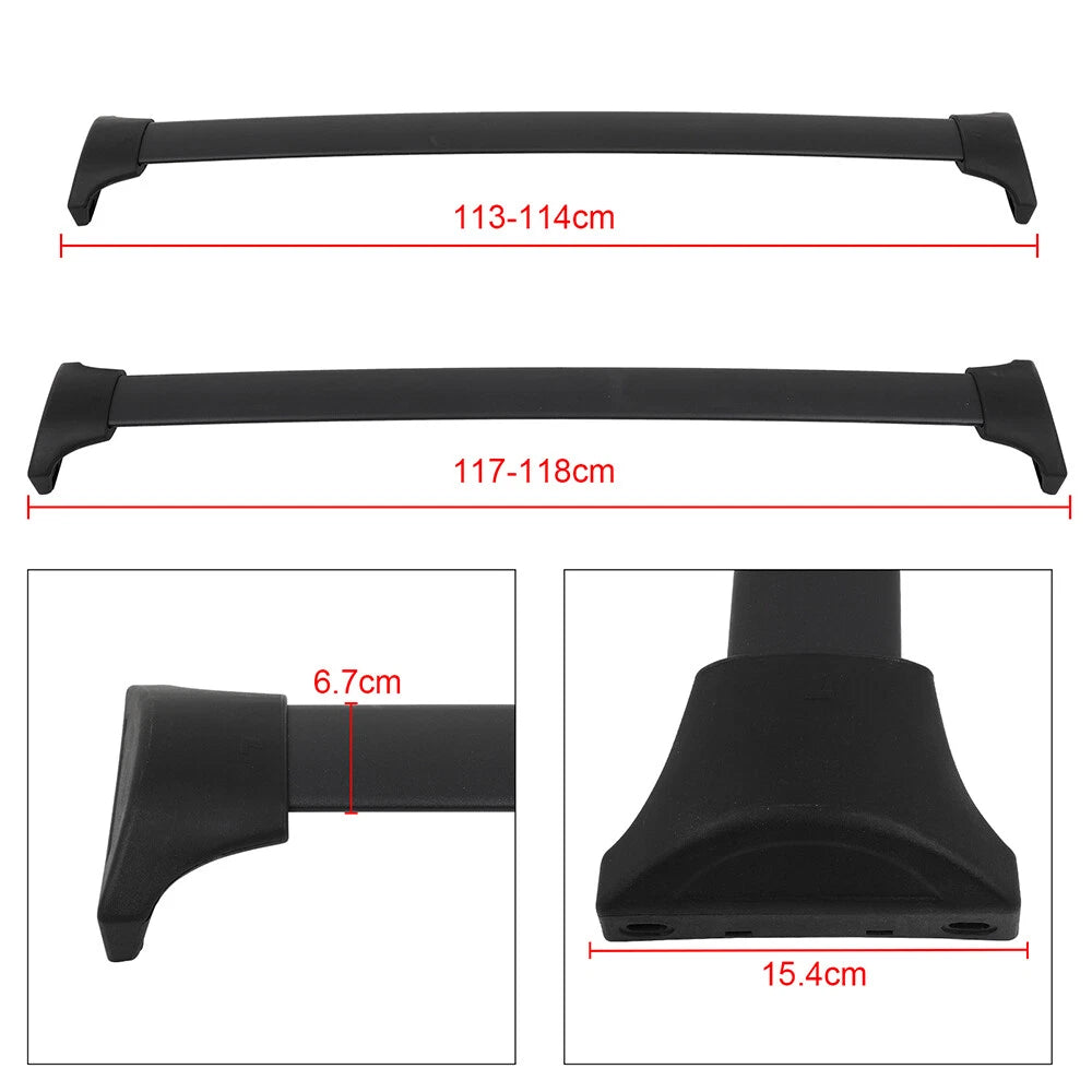 Roof Rack Cross Bars for Honda Pilot (2016–2022)