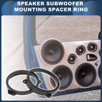 2X Speaker Spacer Ring Tweeter Adaptor for Subaru 6.5"