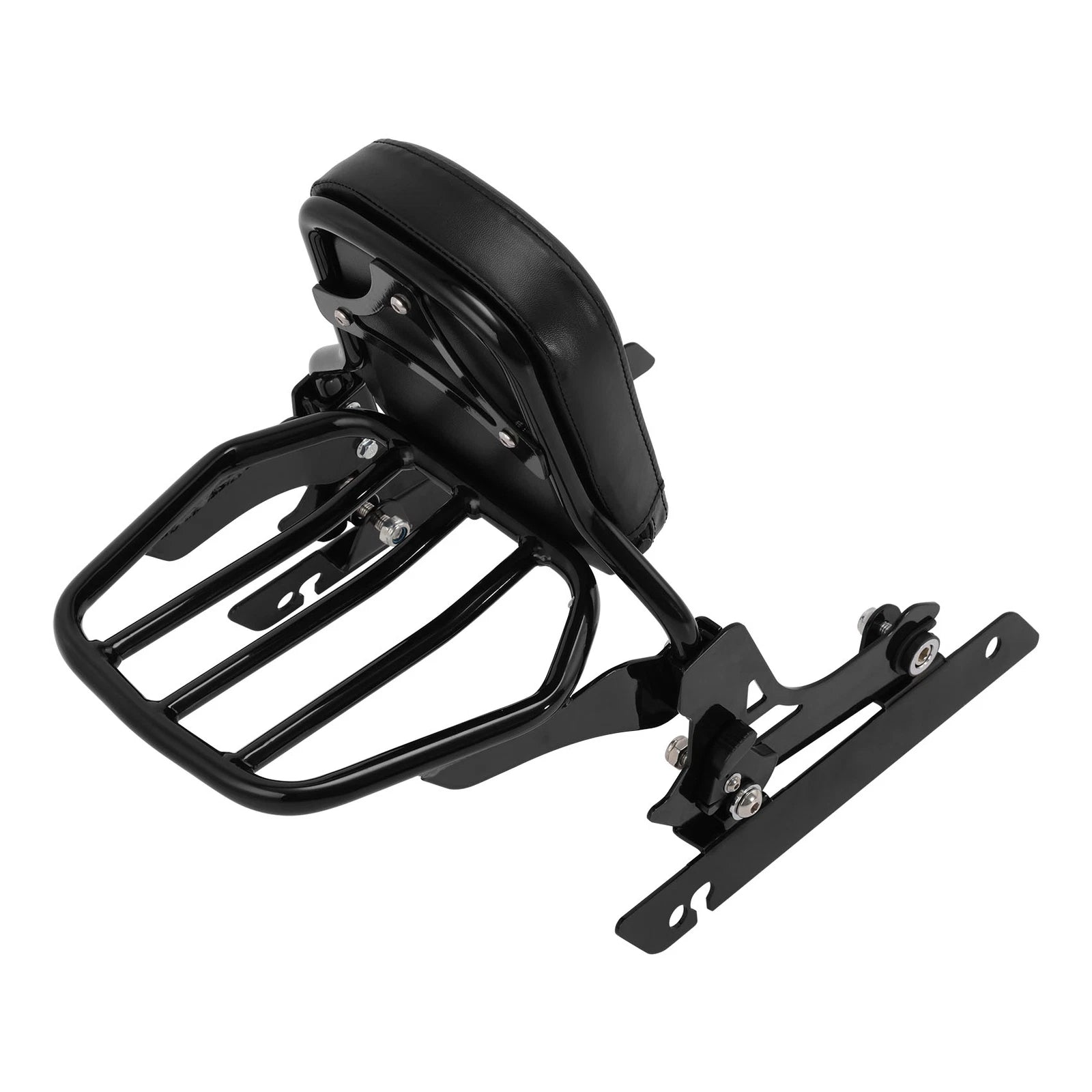 Sissy Bar Backrest Luggage Rack for Harley Street Bob Low Rider Wide Glide (2018–2023)