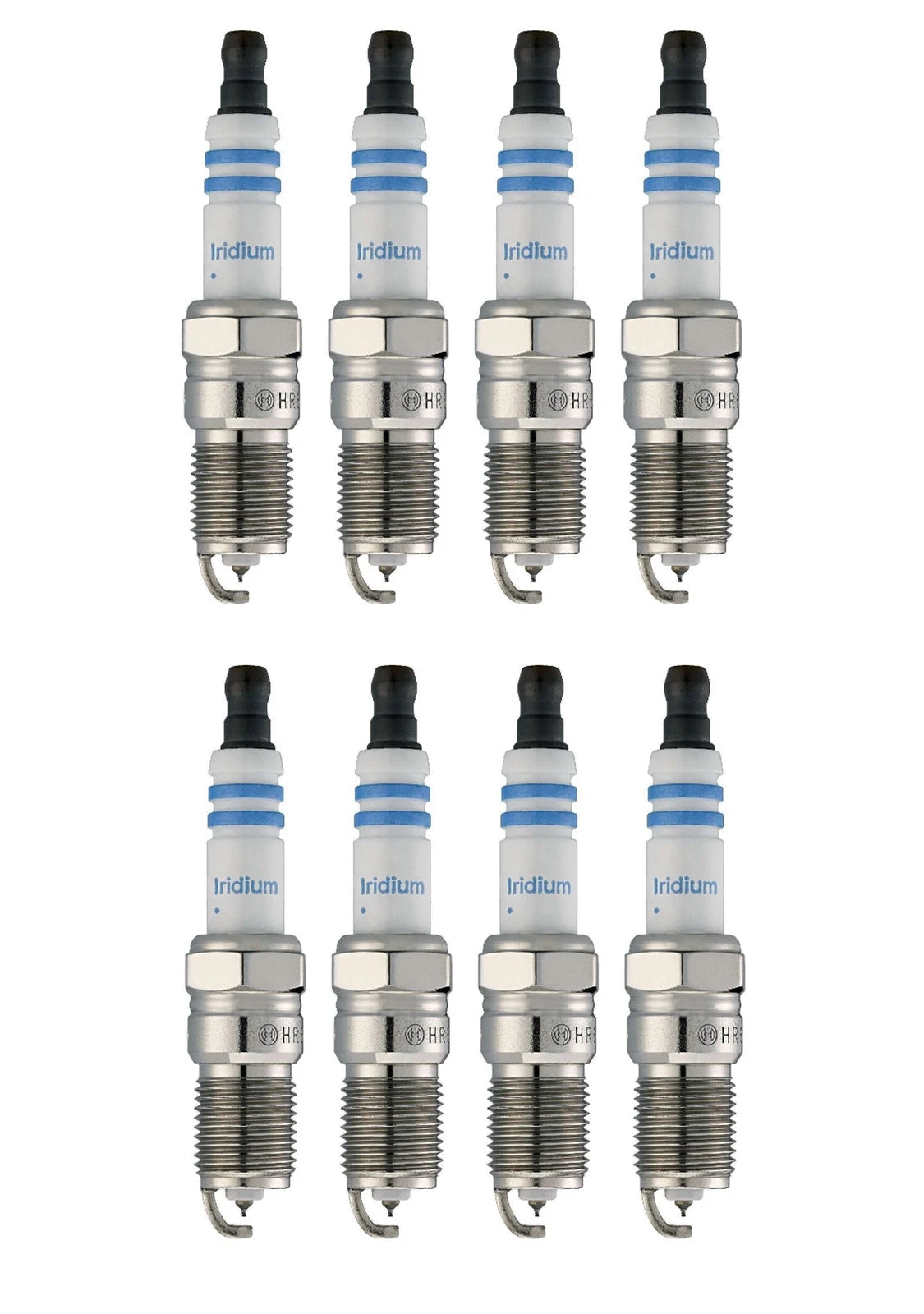 8-Piece OEM Bosch Iridium Spark Plug 9608 for Ford Lincoln Mazda Mercury