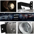 OE Style Clear Lens Front Bumper Fog Lights for Honda Civic 1992–1995