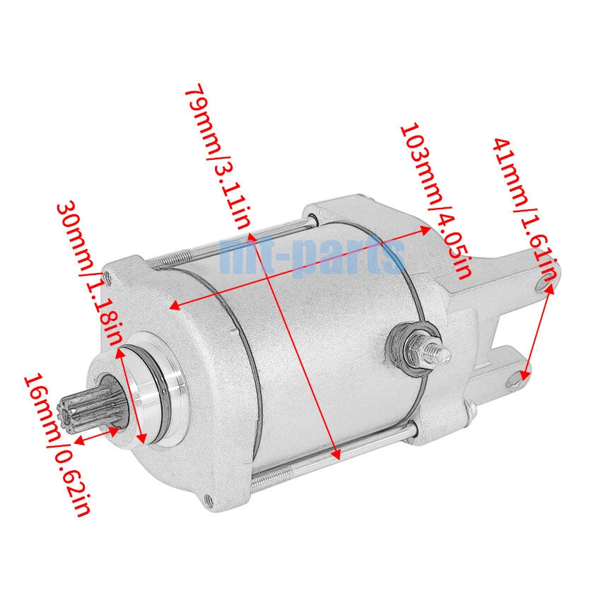 Starter Motor for SMC Jumbo 300 301 302/RAM 300/Razzer 300 (35800-JOW-00)